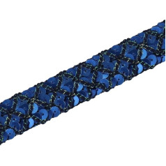 Elastinga blizgučių juostelė, 3 eilių/5 eilių, blizgučių juostelė, elastinga apdaila, siuvimo galvos juosta, audinys, metalinė elastinga juostelė, 4,5 m, blizgučių ritinėlis, papuošalai, kostiumas, ornamentas,