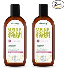 alkmene 2 x dilgėlių vanduo plaukams su provitaminu B5 250 ml - dilgėlių plaukų balzamas jautriai galvos odai - plaukų tonikas, galvos odos priežiūra, dilgėlių vanduo plaukams, vanduo plaukams moterims ir vyrams