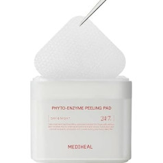 MEDIHEAL Phyto Enzyme Exfoliating Pads - Vegan Face Renewal Gauze Pads with LHA & Papaya Enzyme - Pore Firming Pads to Control Sebum - Exfoliating Pads for Dead Skin Cells - 90 Pads