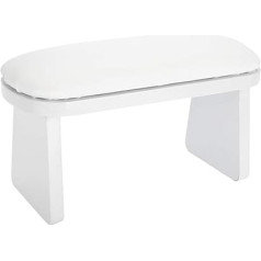 Rankų atrama riešo atrama Nagų studijos biuro pagalvėlių salonas Kojų atrama Manikiūras Nagų menas 30x15x15cm (balta)
