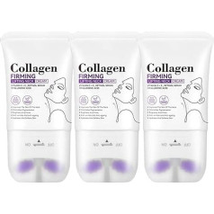 Kaklo kolageno kremas, Hals und Dekollete Creme mit Hexapeptide, Hydrating, Neck Massager Firmings Cream zur Reduzierung von Falten, Halslinien & Schlaffer Haut, für Glatte & Jugendliche Haut (3)