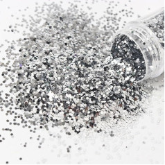 10ml Lazerinis šešiakampis Pailletten Glänzender Nagellack Pulver Flockenstaub Funkelnde Verchromte Lackpolitur Nagellack Nageldekoration