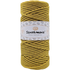 Medvilninė virvelė 3 mm 100 m, 46 spalvos, nėrimo virvelė, pinta medvilninė virvelė 3 mm, makrame virvelė, makrame siūlai, makrame siūlai, aukščiausios kokybės siūlai, makrame virvė (Kivi)
