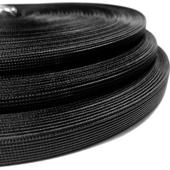 2 x poliesterio banginiai siuvimui (92 m) Plastikiniai banginiai Korsetų strypai Amatų siuvimo reikmenys Suknelės Krepšiai 46 m Roll juoda 332 10 mm