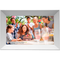 Denver Skaitmeninis nuotraukų rėmelis 16 GB 10,1'' - baltas
