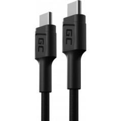 kabelis kabgc31 gc powerstream usb-c - usb-c 30cm, galia 60w, ultra charge, qc 3.0