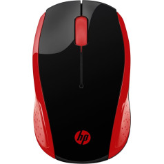 Hp belaidė pelė 200 empress red belaidė pelė raudona/juoda 2hu82aa