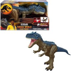 Mattel Jurassic World: Ypatingai didelis dinozauras, gali praryti 20 mini figūrėlių, apie 96 cm ilgio, XL veiksmo žaislas, HRX53