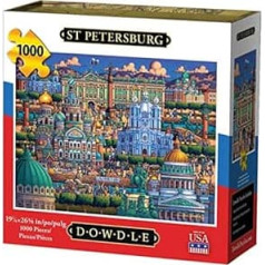 Dowdle Liaudies menas Sankt Peterburgas Dėlionė 1000 vnt.