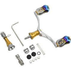 Pasamer Spining Double Reel Handle Comfort Feeling DIY Angelrollen-Balancer-Set für die Wartung