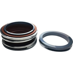 1 vnt. MG1-80/G4 MG1-80/G6 MB1 MG1 MG1 Unwucht Gummi Gebrüll Mechanische Dichtungen Welle Größe 80mm for Wasser Pumpe Material SIC/SIC/VIT(MG1-80-G4)