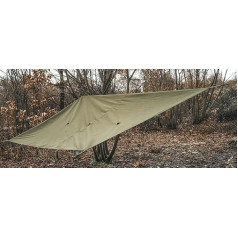 BW Daugiafunkcis tentas Specialiųjų pajėgų tentas RAL7013 Dydis 2.80 x 3.00