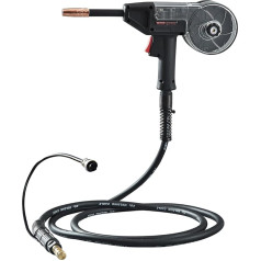 VEVOR 200A suvirinimo ritės pistoletas su 3M kabeliu, suderinamas su W Weldpro MlG200GDsv200 ir MIG155GD suvirinimo aparatais, tinka 0,0762/0,0899 cm fliuso šerdies / kietosioms / aliuminio suvirinimo vieloms