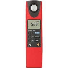 Šviesos matuoklis, Beleuchtungskörper-Meter 20000Lux-profesionalus kišeninis fotometras automatischer Herunterfahren Datenspeicherung USB Datenübertragung