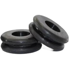 OKYIE 20 stücke Dicke Gummi Dichtung Ring Öl Dichtung Tülle Dichtung for Schützt Draht Kabel Loch Schutz Ring Shim Washer Hardware (60MM P)