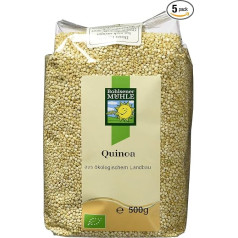 Bohlsener Mühle Quinoa, 10 vnt. (10 x 500 g pakuotė), ekologiška