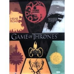 Sostų žaidimas 30 x 40 cm Sigils įrėmintas atspaudas
