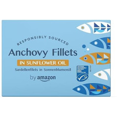 by Amazon MSC Ančiuvių filė saulėgrąžų aliejuje, 6 x 50 g