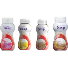DIASIP Braškės, 24 x 200 ml