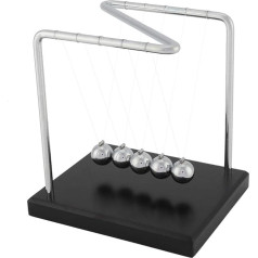 Z-Form Newton Cradle Balance Swinging Balls Science Psichologija Dėlionė Švytuoklė Stalo žaislas Namų biuro apdaila