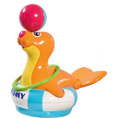 TOMY Toomy Sandy the Sea Lion - motorizuotas vonios žaislas - tinka nuo 1 metų