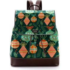 Green Ornaments Personalised School Bags Book Bags for Teenagers, Multicoloured, 27x12.3x32cm, kuprinės kuprinės