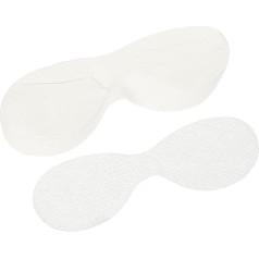 Gatuida 600 Stück Augenklappe Augenschlafmasken Feuchtigkeit Schwellungen Augenschutzmasken Augenpapier einwegmasken vienkartinė veido kaukė Augenmaskenpapier Augenhautpflegepapier Augenhautpflegepapier Vlies Weiß