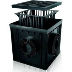 Kiemo latakas 30 x 30 cm A15 PVC
