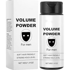 Volumenpulver Für Männer, Haar Styling Puder, Volumen Styling Puder, Fügt Sofort Textur Hinzu, Volumen, Starker Halt, All-Natürliche Inhaltsstoffe, Fluffig, öl-Control, Langlebig