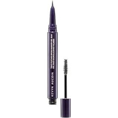 Kevyn Aucoin True Feather Eyebrow Marker Gel Duo Dark Brunette moterims 1,7 g antakių gelio