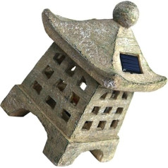 Saulės Pagoden Gartenleuchte Wasserdichte Solarleuchte Für Außendekoration Für Garten Terrasse Und Feiertagsdekoration UV Und Einfach Zu Installieren