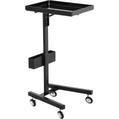 Grožio Friseurwagen, Rollwagen Aus Acryl, Faltbar, Für Schönheitssalons, Mit Rädern, Ablage, Aufbewahrungswagen, Allzweckwagen Für Schlafzimmer, Tattoo-Shop Friseur Arbeitswagen