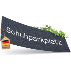 Schuhparkplatz Durų kilimėlis 100 x 35 cm Idealus batų kilimėlis Džiovinimo kilimėlis ir batų kilimėlis Plaunamas durų kilimėlis ir batų grandiklis, skirtas naudoti patalpose