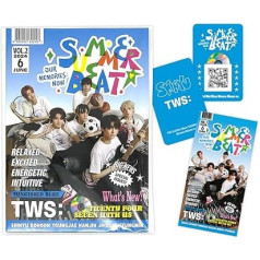 Pledis Ent. TWS - 2nd Mini Album [Summer Beat!] (Weverse Albums Ver.) Fotoknyga + QR kortelė + fotokortelė + 3 papildomos fotokortelės