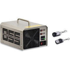 Profesionalus ozono generatorius 20 G/H su UV lempa - pagamintas Vokietijoje - ozono automobilio oro valytuvas Oro sterilizatorius Ozonizatorius generatorius 20000 mg/H
