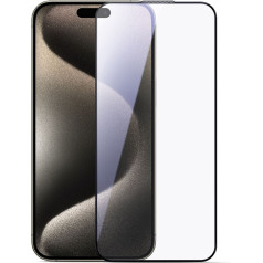 Grūdintas 2.5D HD stiklas, atsparus dulkėms, su juodu rėmeliu, skirtas 