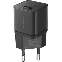 Įkroviklis gan5s 1c 20w eu (klasterio juodos spalvos)