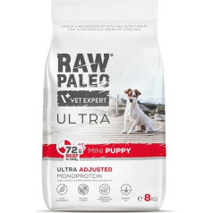 Vetexpert raw paleo ultra beef mini puppy 8kg