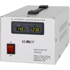 Automatinis įtampos stabilizatorius MSER-1000 (1000 VA, servo variklis)