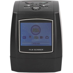 Skaitmeninis filmų skeneris, 2,36 colio 5 MP spalvoto ekrano filmų skeneris USB MSDC Nešiojamas skaidrių negatyvų skeneris, skirtas fotostudijoms, palaiko iki 32 GB atminties kortelę