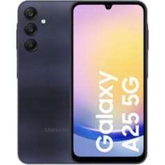 SAMSUNG Galaxy A25 5G išmanusis telefonas 128 GB Midnight Blue