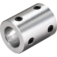 aprūpinimas žemėlapio veleno jungties jungtis nuo 10 mm iki 12 mm angos standžios jungties varžtų rinkinys L25XD20 aliuminio lydinio pakuotė 4 vnt.