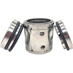 Mechaniniai veleno sandarikliai Typ 224 224U 224UU-25/30/35/40/40/45/50/55/60/65 Doppelseitige, unausgeglichene, mehrfach federnde mechanische Dichtungen, Medžiaga TC/TC/VIT Siurblių rotaciniai veleno sandarikliai ( Spalva :