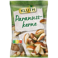 Kluth Brazilijos riešutų branduoliai 150 g (pakuotė po 1)