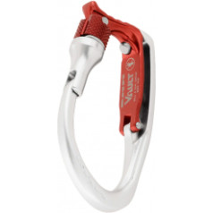 Ekipējuma karabīne Vault Lock  Red/Silver