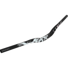 Alomejor 31.8mm kalnų dviračių vairas Aliuminio lydinio kalnų dviračių dviračio Riser vairas Ypač ilgas 720mm