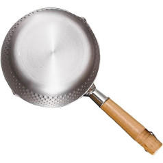 ASerZenith Camping Cookware Sutirštintos sriubos puodai Šildymo maisto virimo padažas Nerūdijančio plieno Papildomas 43 x 22 x 8,8 cm, vienas (35,00 x 18,00 x 8,50 CM-One)