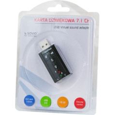 Garso plokštė ak-01 (išorinė; usb 2.0)