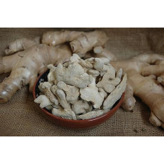 Naturix24 Imbieras be žievelės, visas - 500g maišelis