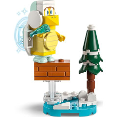 Lego Super Mario 6 serijos mini figūrėlės - Ice Bro personažas 71415